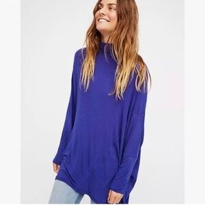 Free People We The Free Ocean Terry Tunic Top